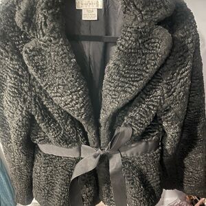 Nine West Black Textured Women's Jacket